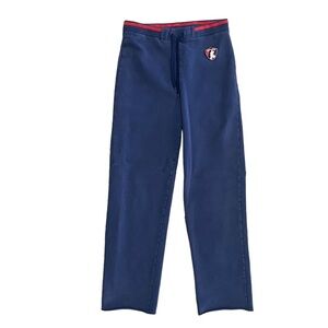 Disneyland Resort Mickey Mouse Jogger Sweatpants Women's Blue Drawstring Medium